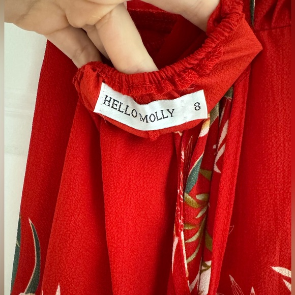 Hello Molly Red Dress - Picture 4 of 4